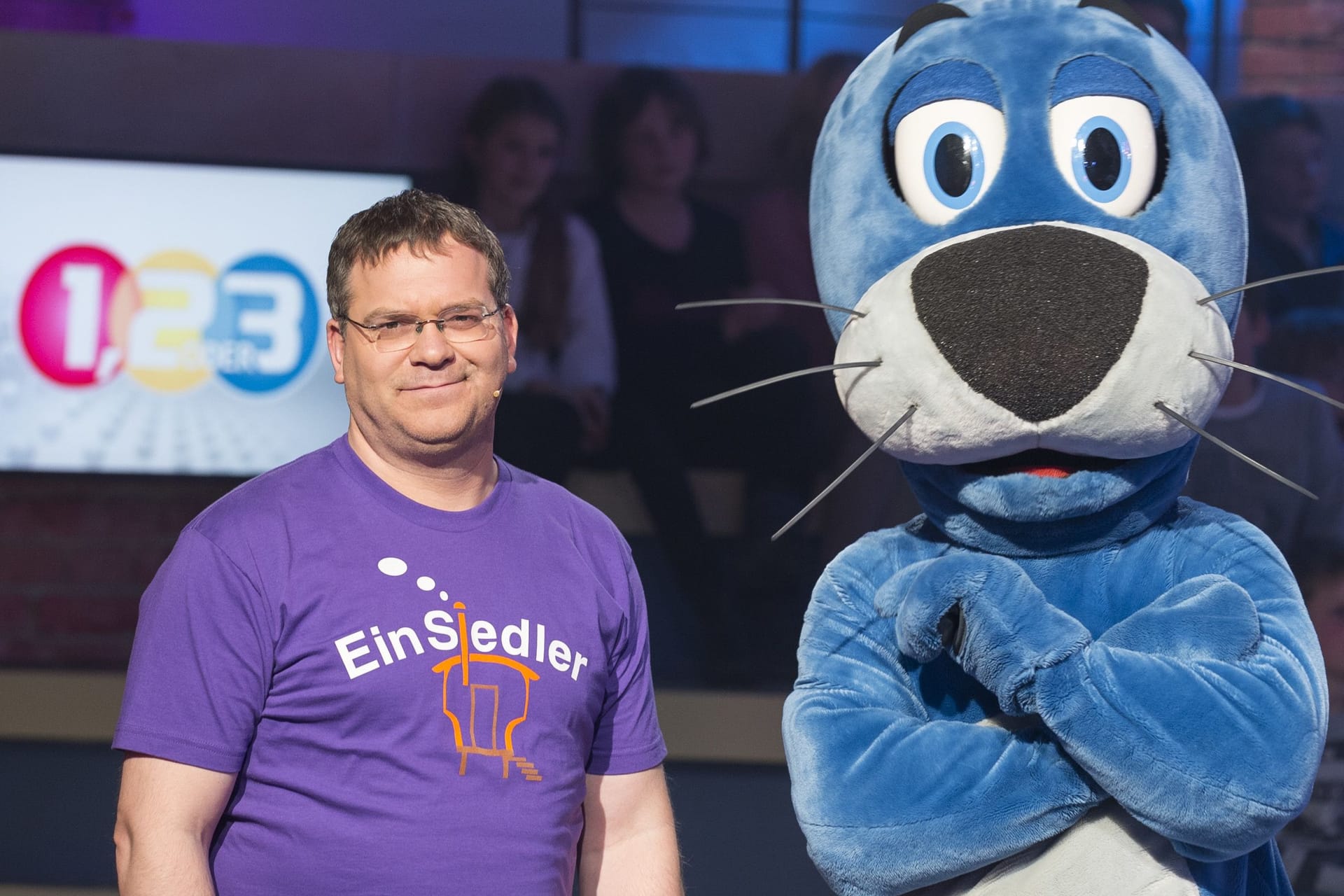 Elton: Seit 2010 moderiert er die Kindershow "1, 2 oder 3".