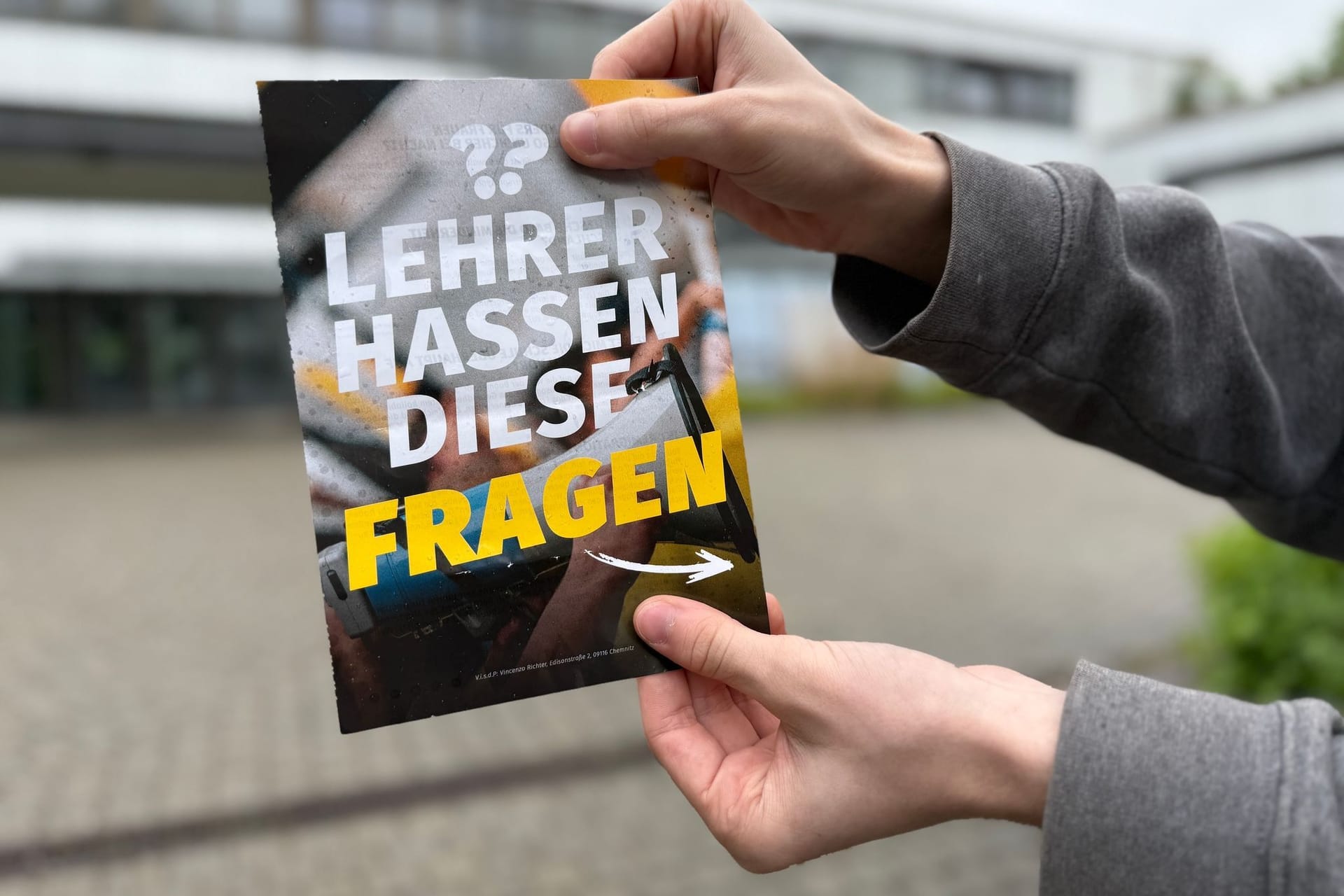 Flyer der Identitären Bewegung