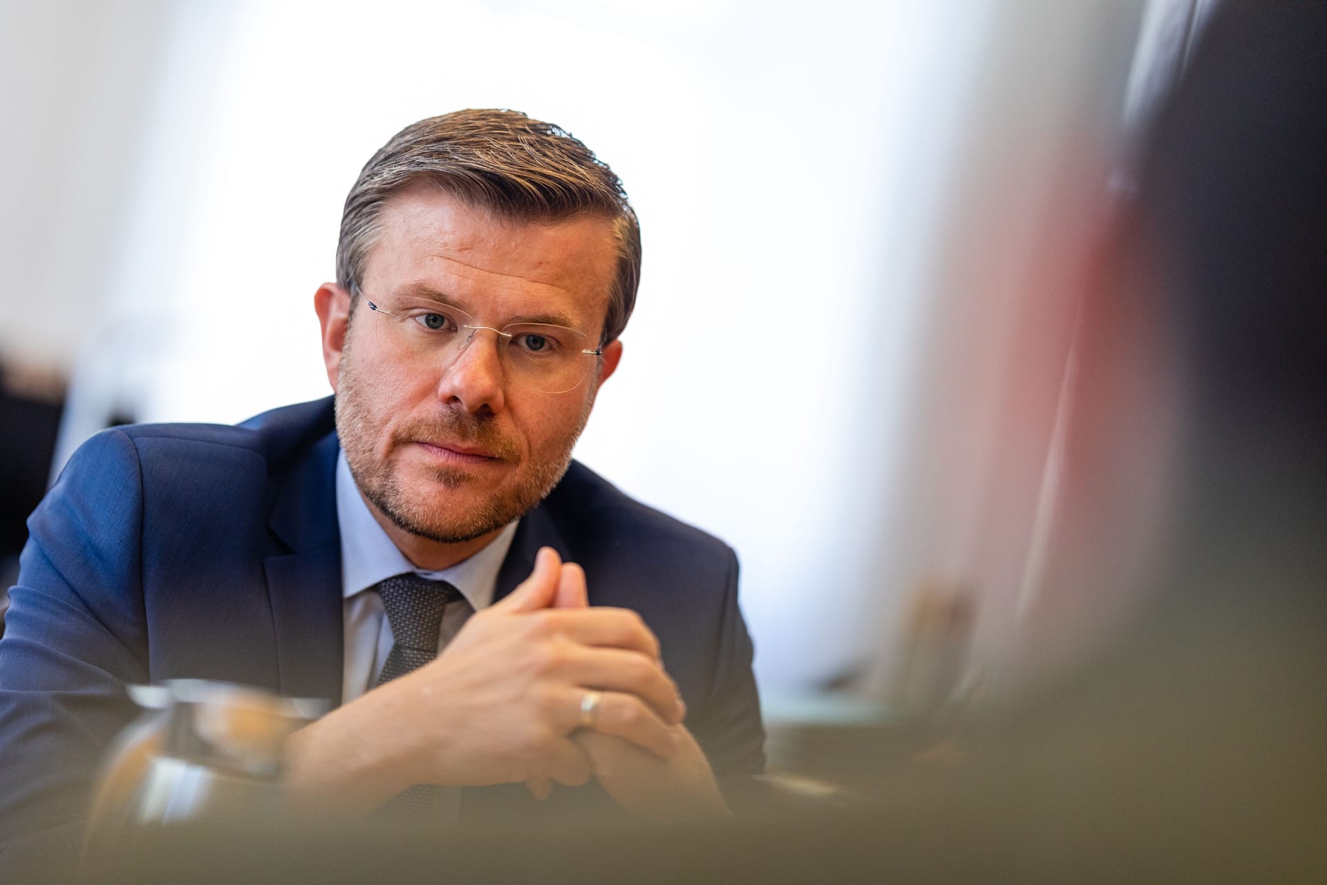 Nürnbergs Oberbürgermeister Marcus König: Er betont, dass alle demokratischen Parteien in der Stadt zusammenarbeiten.