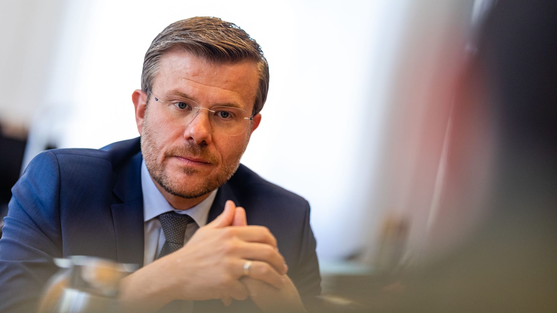 Nürnbergs Oberbürgermeister Marcus König: Er betont, dass alle demokratischen Parteien in der Stadt zusammenarbeiten.