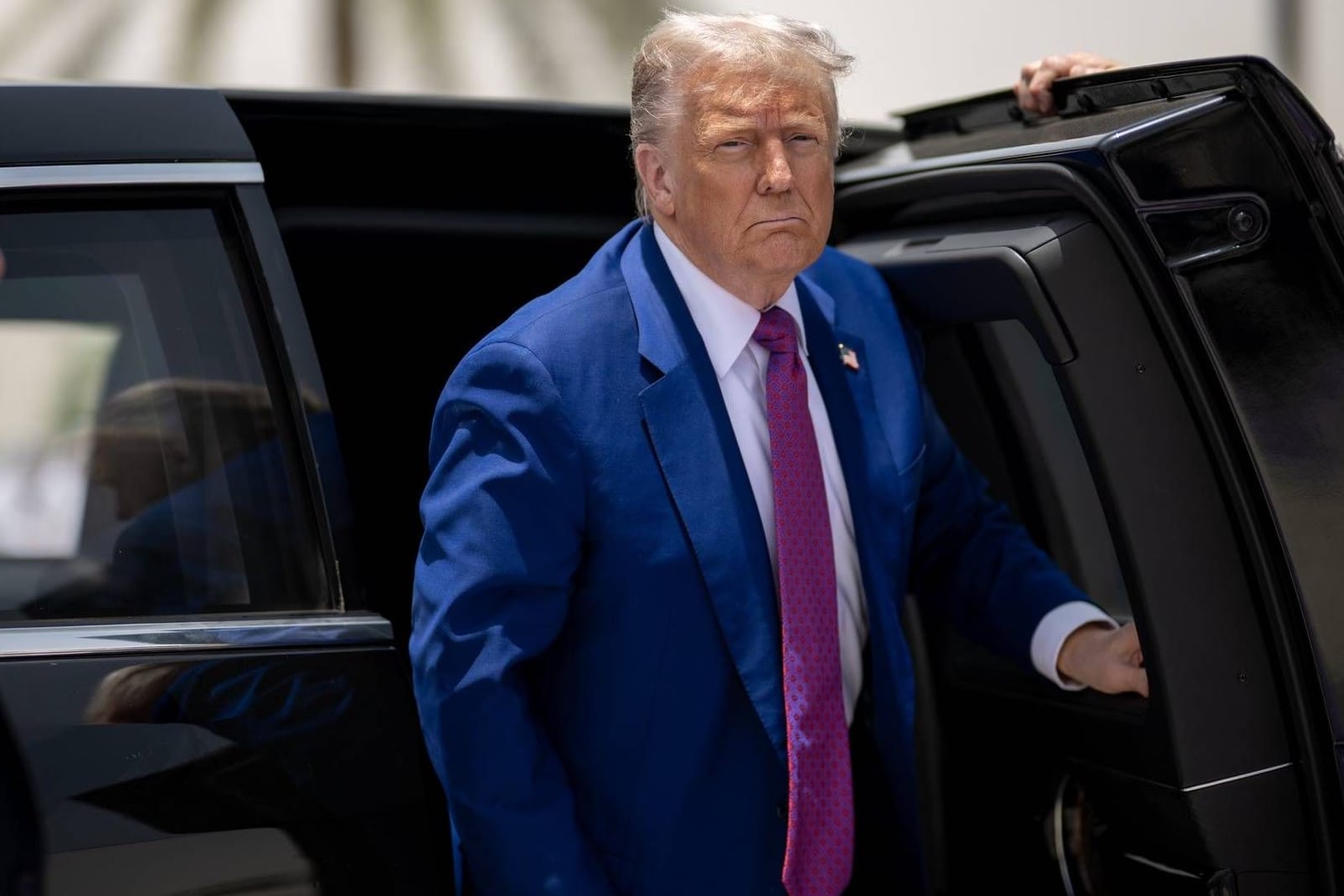 Trump tourt gerade durch Saudi-Arabien und die Golfregion. Ob er bald in die Pfalz will?