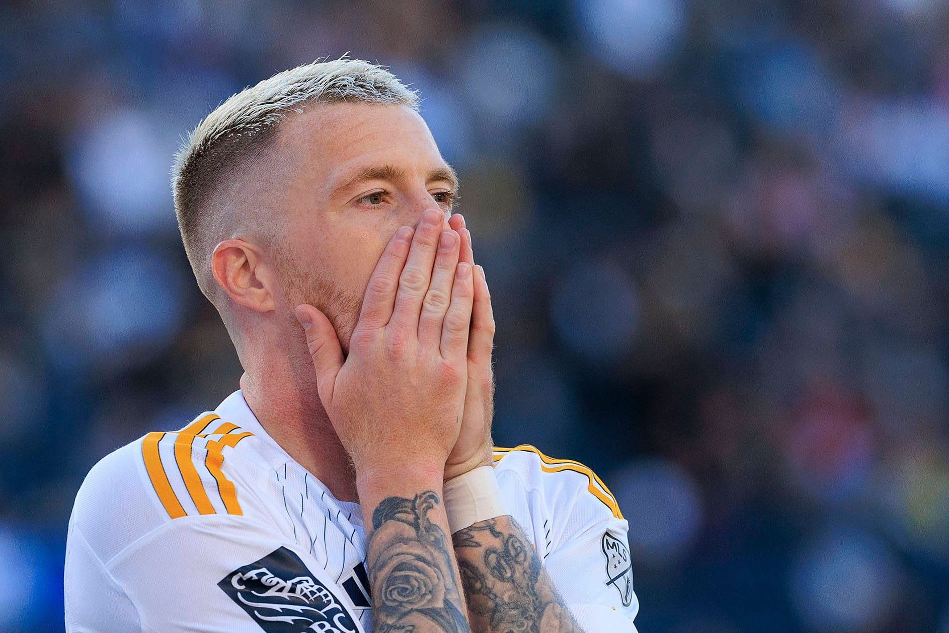 Marco Reus enttäuscht: Er spielt seit seinem BVB-Abschied in den USA.