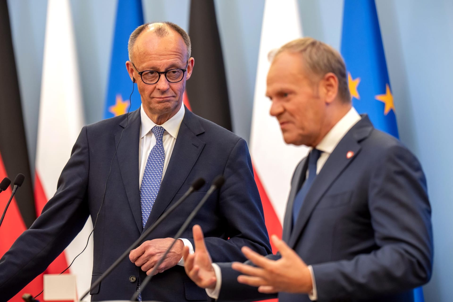 Kanzler Merz in Warschau