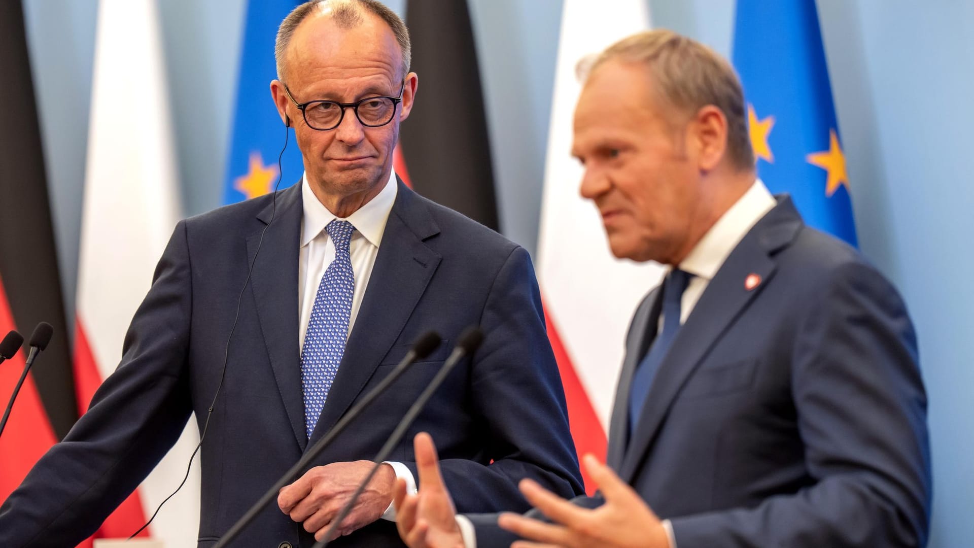 Kanzler Merz in Warschau Kanzler Merz in Warschau