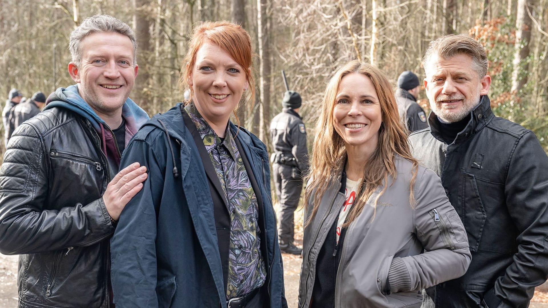 Josef Heynert, Lina Beckmann, Anneke Kim Sarnau und Andreas Guenther (v.l.n.r.): "Böse geboren" erhielt unterschiedliche Bewertungen.