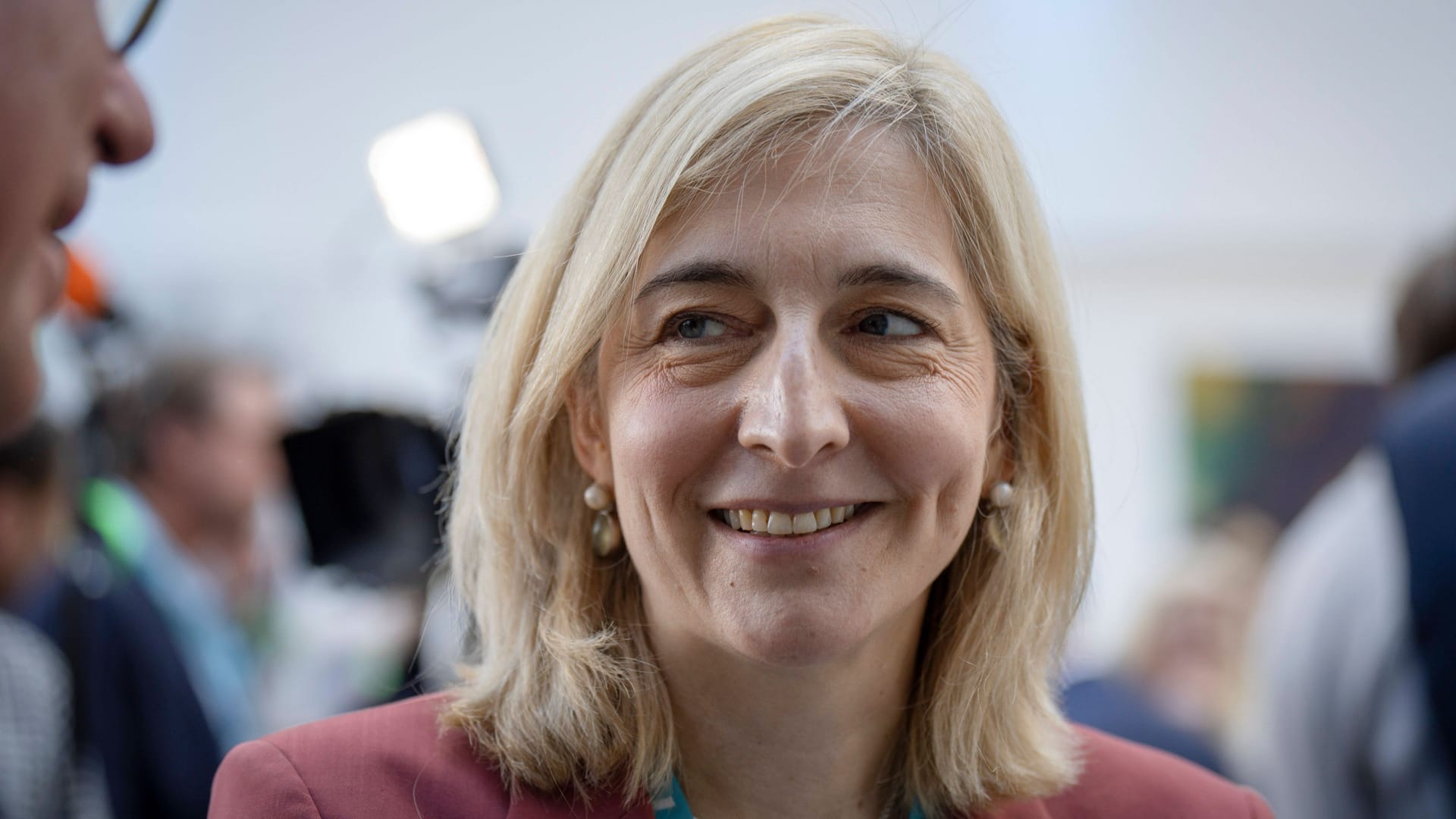 Nina Warken während der Vorstellung der neuen CDU-Minister (Archivbild).