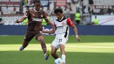 St. Pauli holt Remis bei SGE und ist so gut wie gerettet
