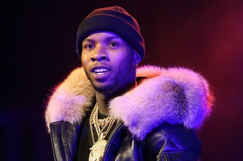 Der kanadische Rapper Tory Lanez, mit bürgerlichem Namen Daystar Peterson, während eines Konzertauftritts.
