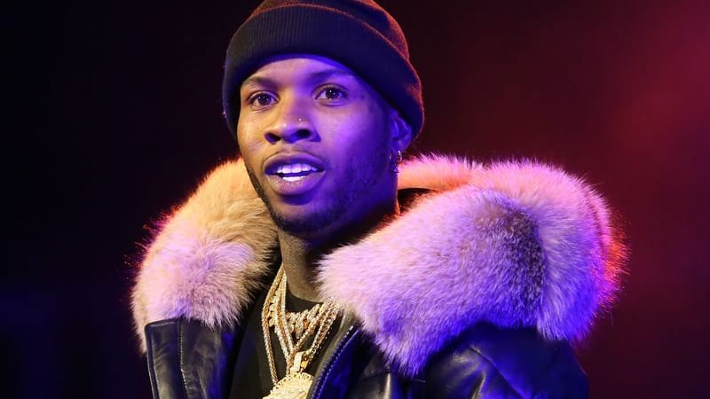Der kanadische Rapper Tory Lanez, mit bürgerlichem Namen Daystar Peterson, während eines Konzertauftritts.