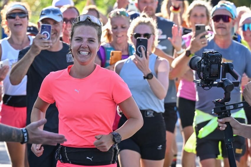 Joyce Hübner: Die Extremsportlerin hat sich ein großes Ziel gesetzt.