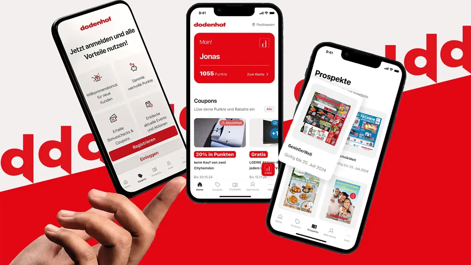 "Private Shopping" ist einer der vielen Vorteile für Nutzer der kostenlosen dodenhof App.