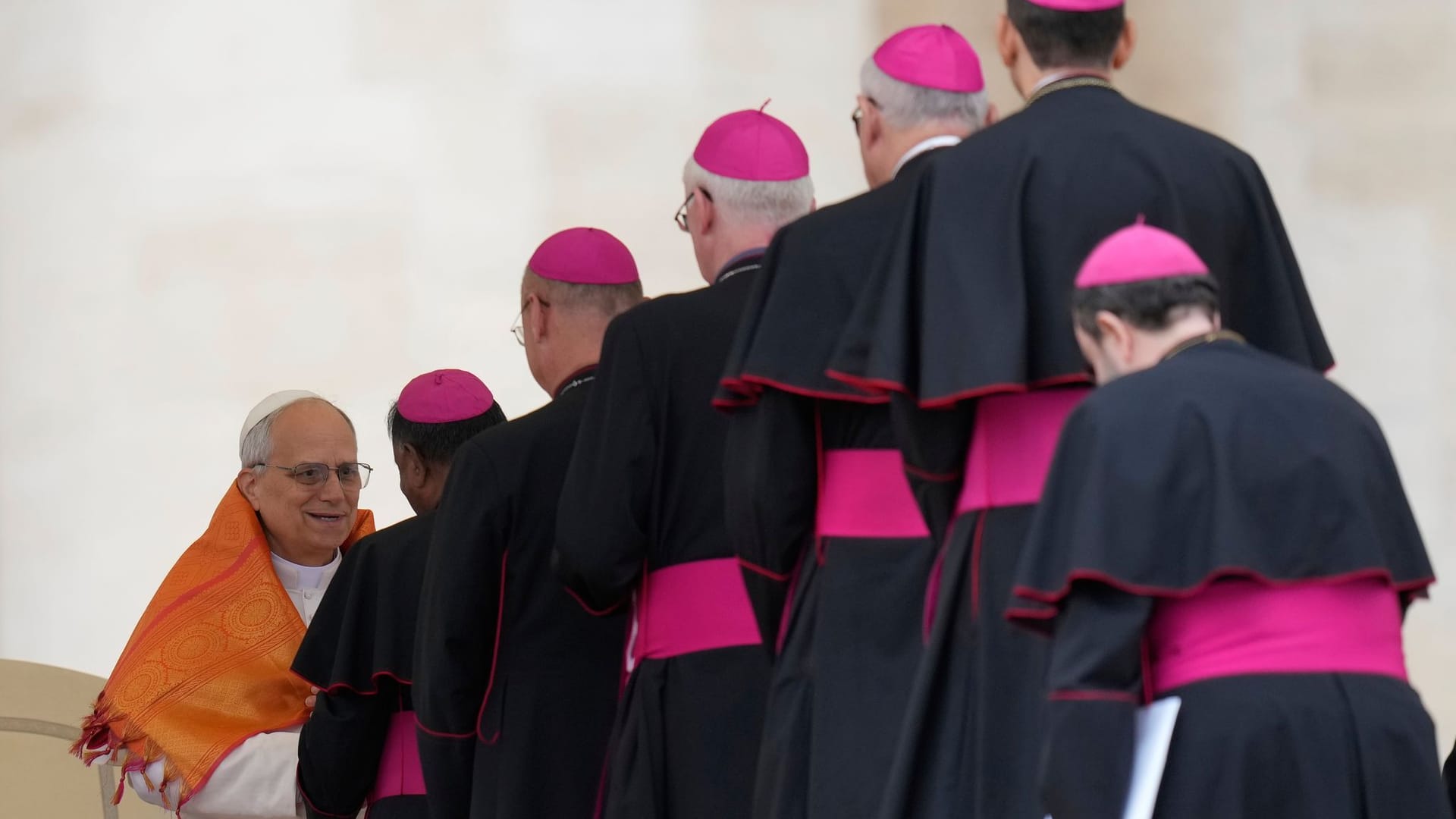 Generalaudienz des neuen Papstes Generalaudienz des neuen Papstes