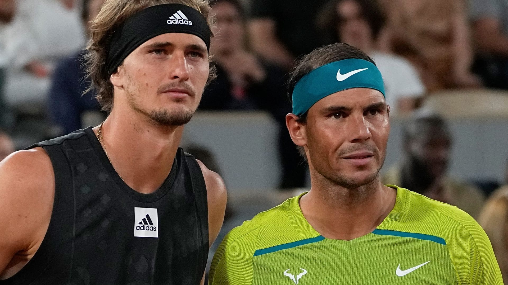 Alexander Zverev und Rafael Nadal Alexander Zverev und Rafael Nadal