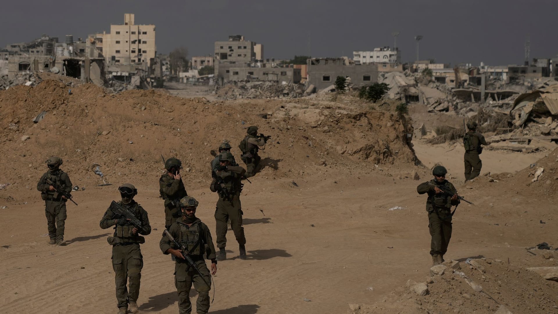 Israelische Soldaten im Gazastreifen Israelische Soldaten im Gazastreifen