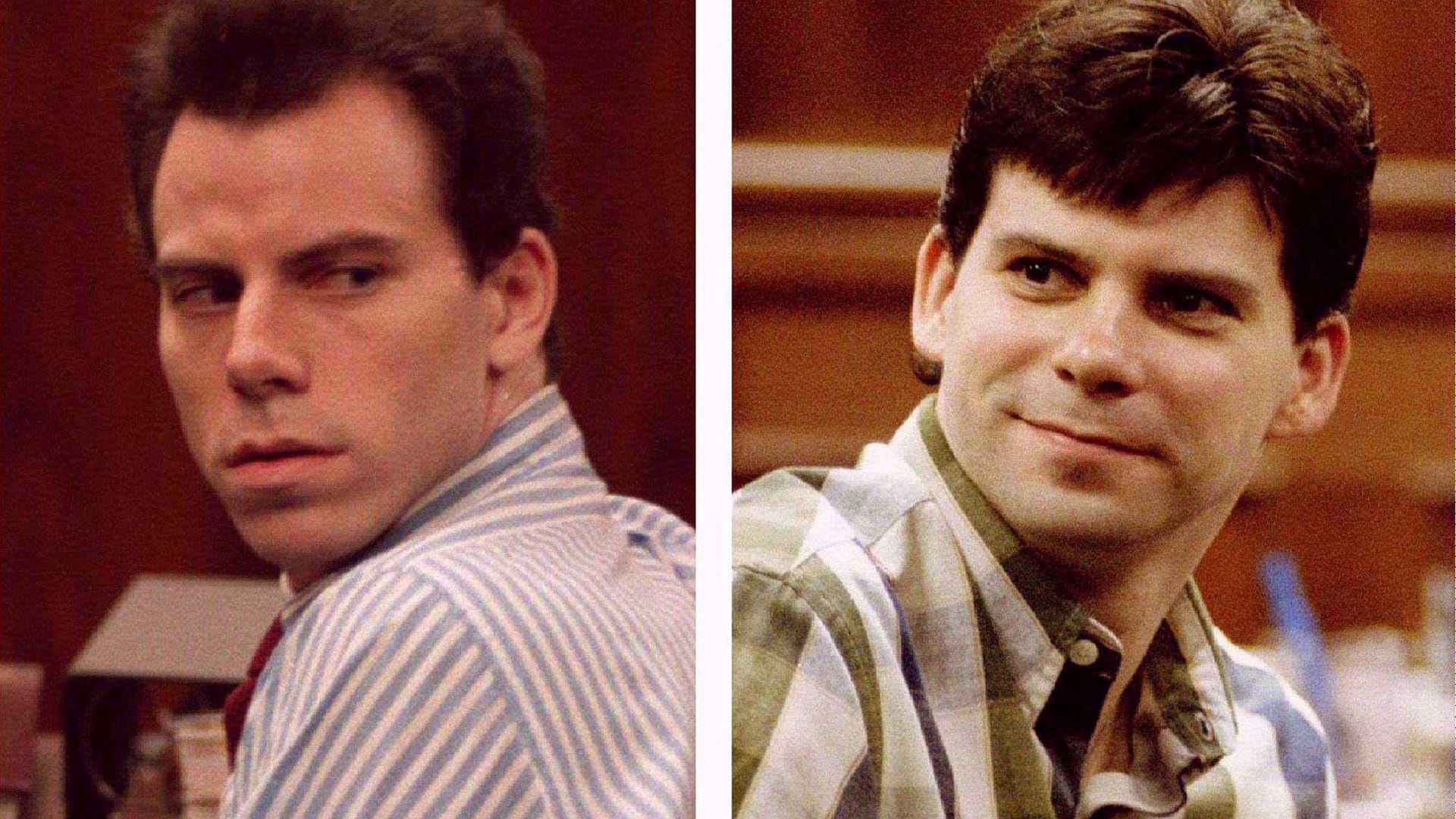 Erik (l.) und Lyle Menendez bei ihrem Prozess im Jahr 1996.