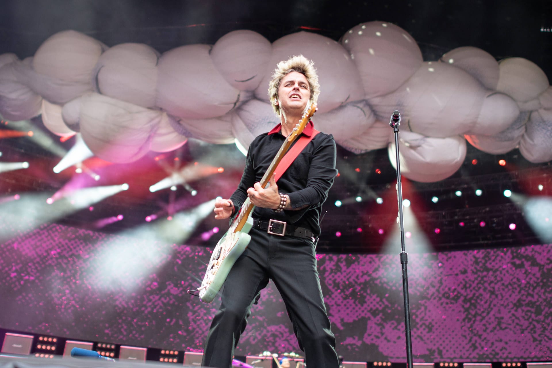 Green Day bei einem Konzert in London: Vor mehr als 30 Jahren kannte die Band kaum jemand. Green Day bei einem Konzert in London: Vor mehr als 30 Jahren kannte die Band kaum jemand.