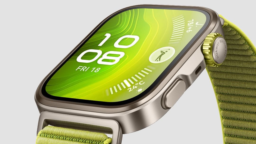 Watch Fit 4 Pro: Die Uhr mit kratzfestem Saphirglas erreicht eine Helligkeit von 3.000 Nits.