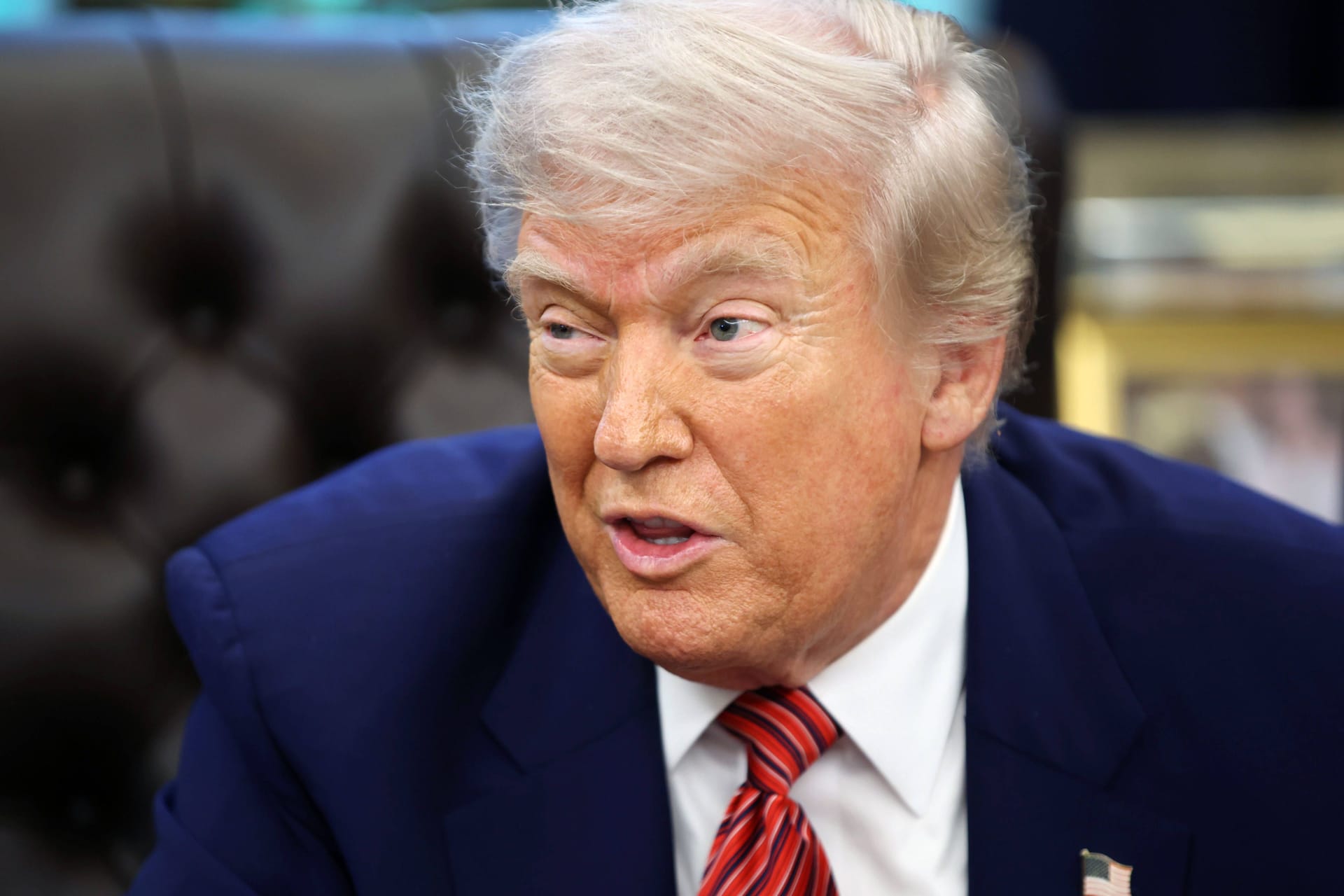 Donald Trump weist seine Kritiker zurecht.