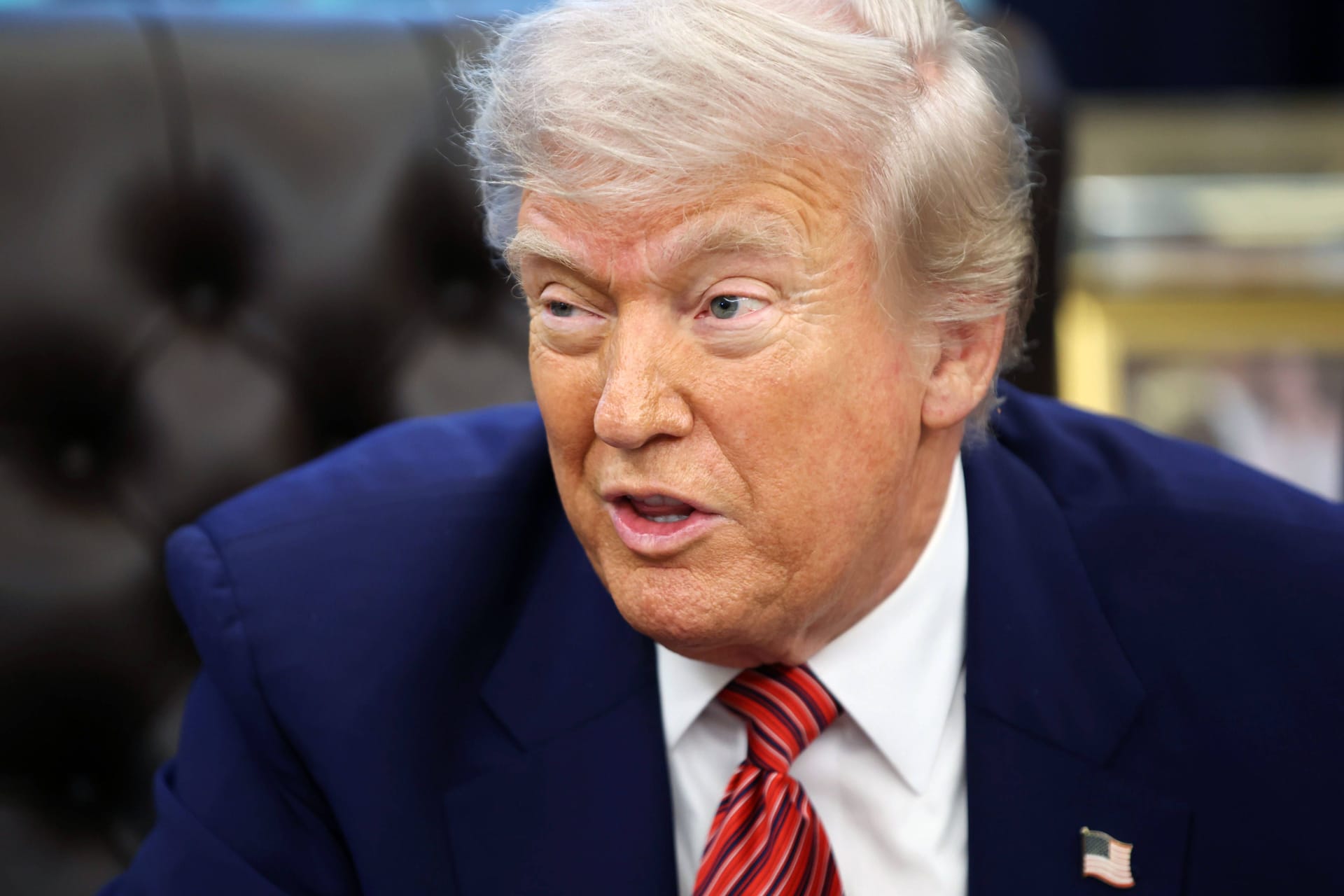Donald Trump weist seine Kritiker zurecht.