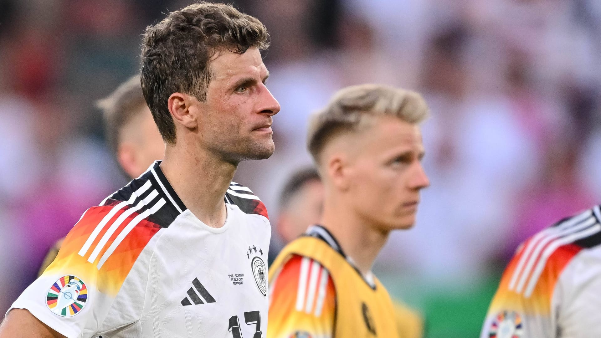 Thomas Müller nach dem deutschen EM-Aus: Der Fußballer erlebte viele Höhen und auch Tiefen im deutschen Sport. Thomas Müller nach dem deutschen EM-Aus: Der Fußballer erlebte viele Höhen und auch Tiefen im deutschen Sport.