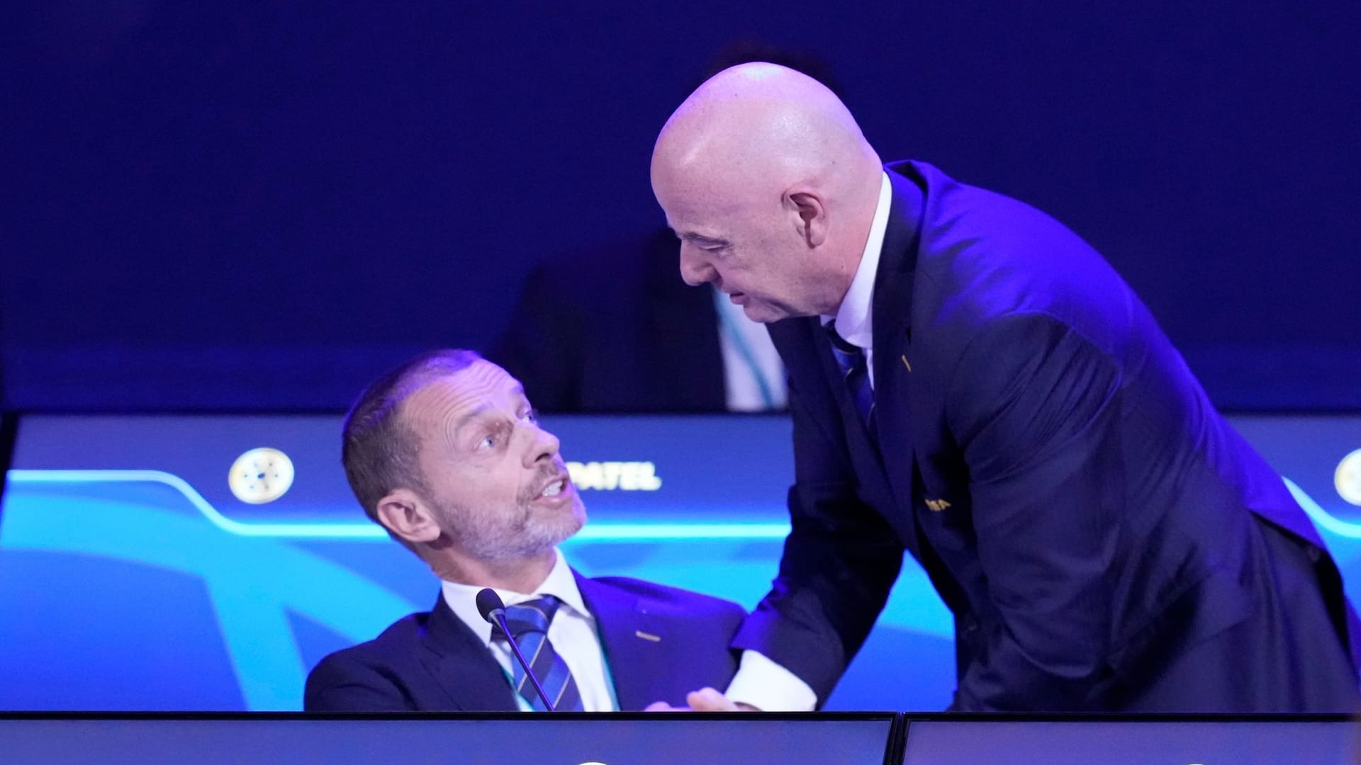 Ceferin und Infantino