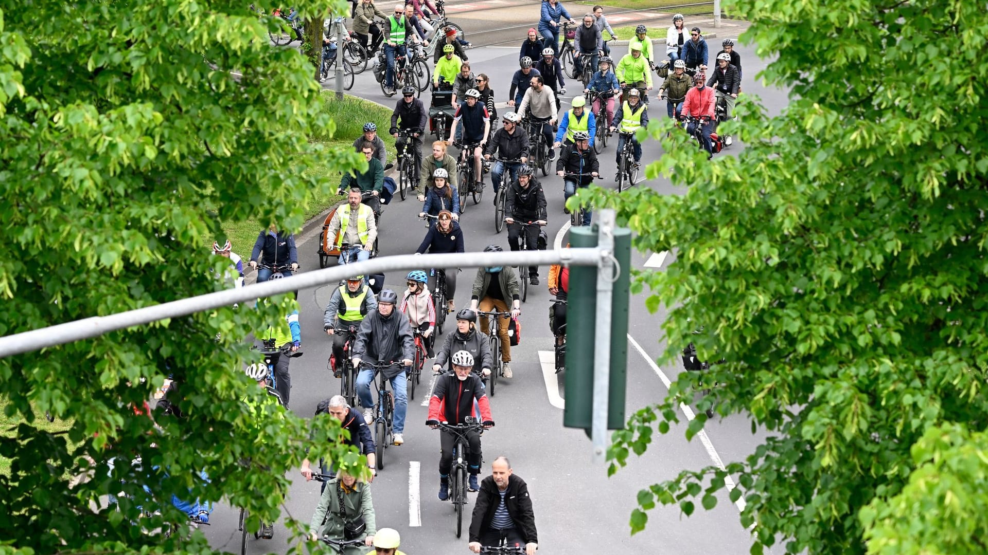 Fahrrad-Sternfahrt in Düsseldorf Fahrrad-Sternfahrt in Düsseldorf