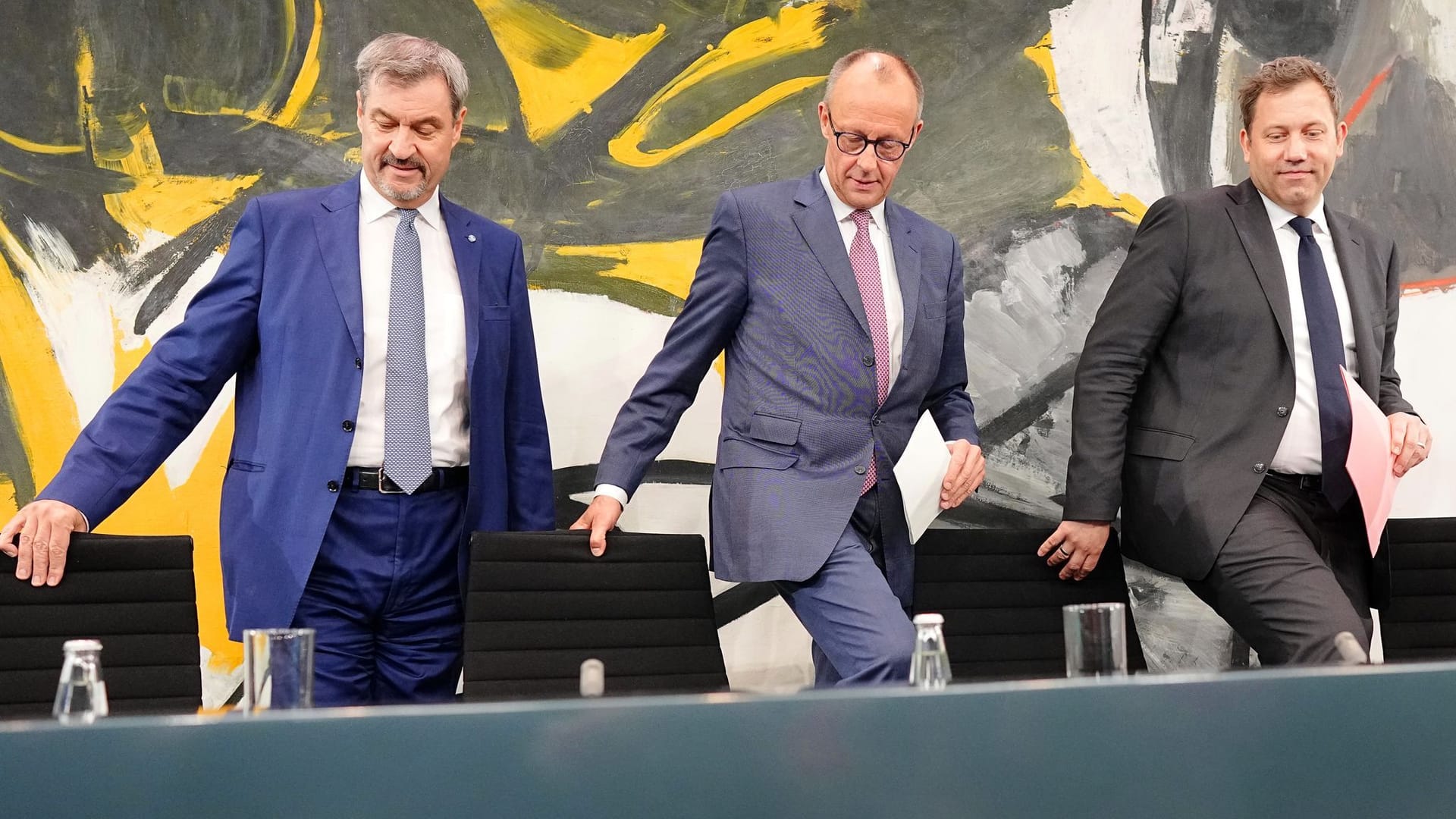Erste Sitzung des Koalitionsausschusses von Union und SPD Erste Sitzung des Koalitionsausschusses von Union und SPD