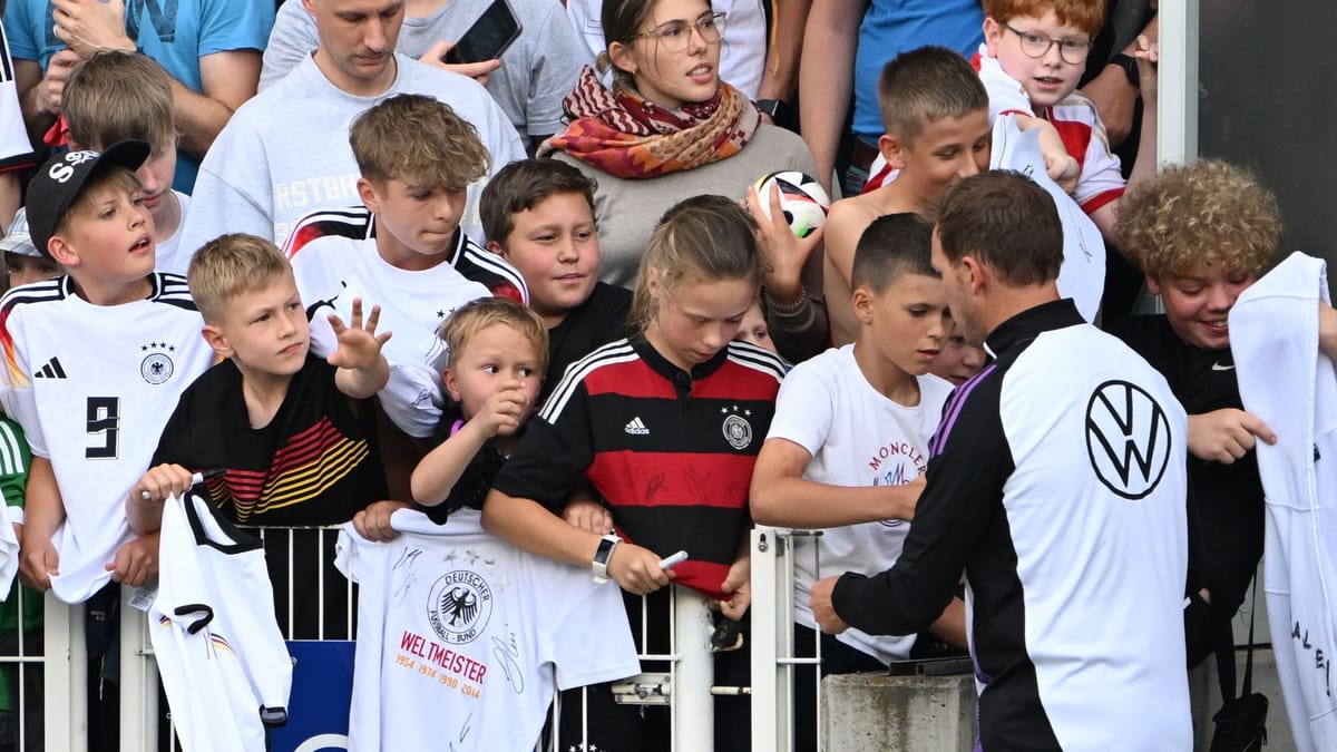 Vor Nations League: DFB-Training vor 4.000 Fans