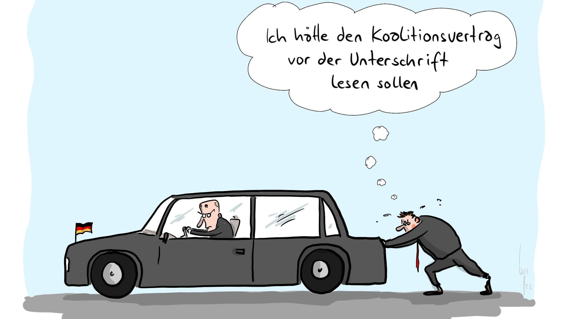 Merz und Klingbeil suchen ihre neuen Rollen.