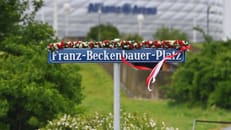 "Einzigartig": Franz-Beckenbauer-Platz in München eingeweiht