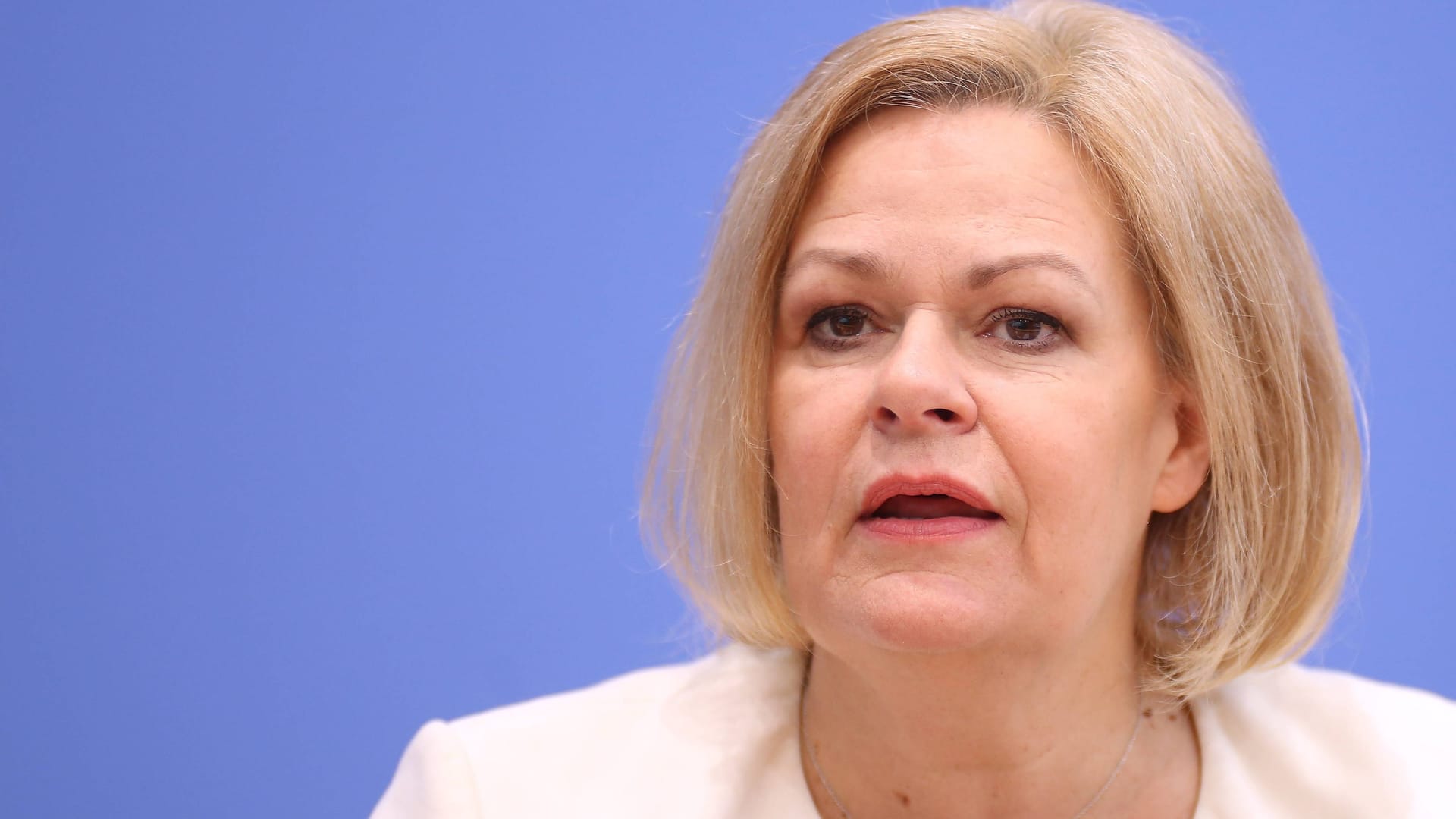 Noch-Innenministerin Nancy Faeser (SPD): Politiker sollten keine Sonderrechte bekommen.