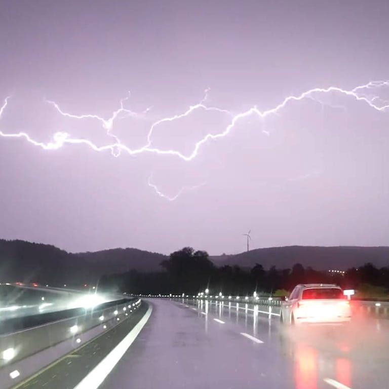 Unwetter (Archivbild): In Sachsen wird es nass und ungemütlich.