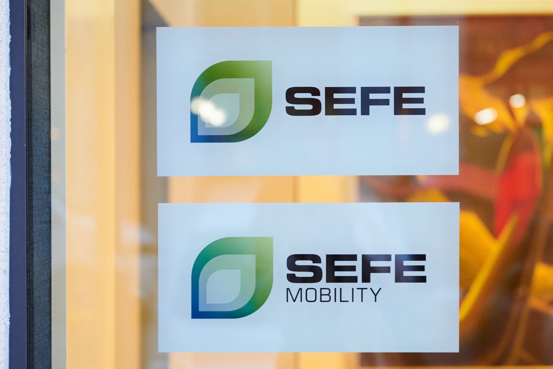 Firmenschild "Sefe"