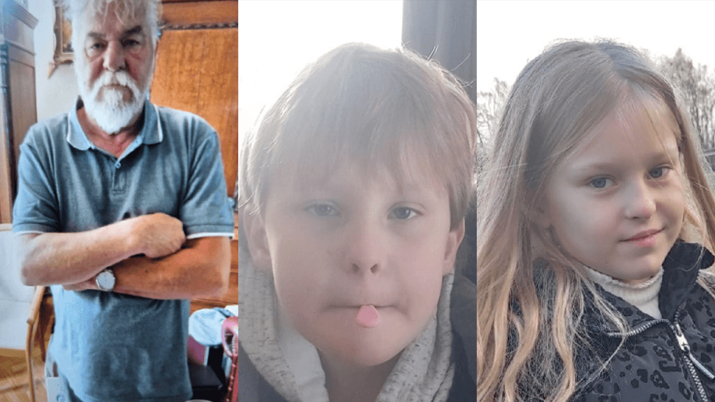 Fahndungsfotos der zwei vermissten Kinder und des tatverdächtigen Vaters: Wer hat Jeffrey, Emma oder Klaas Bijl gesehen?