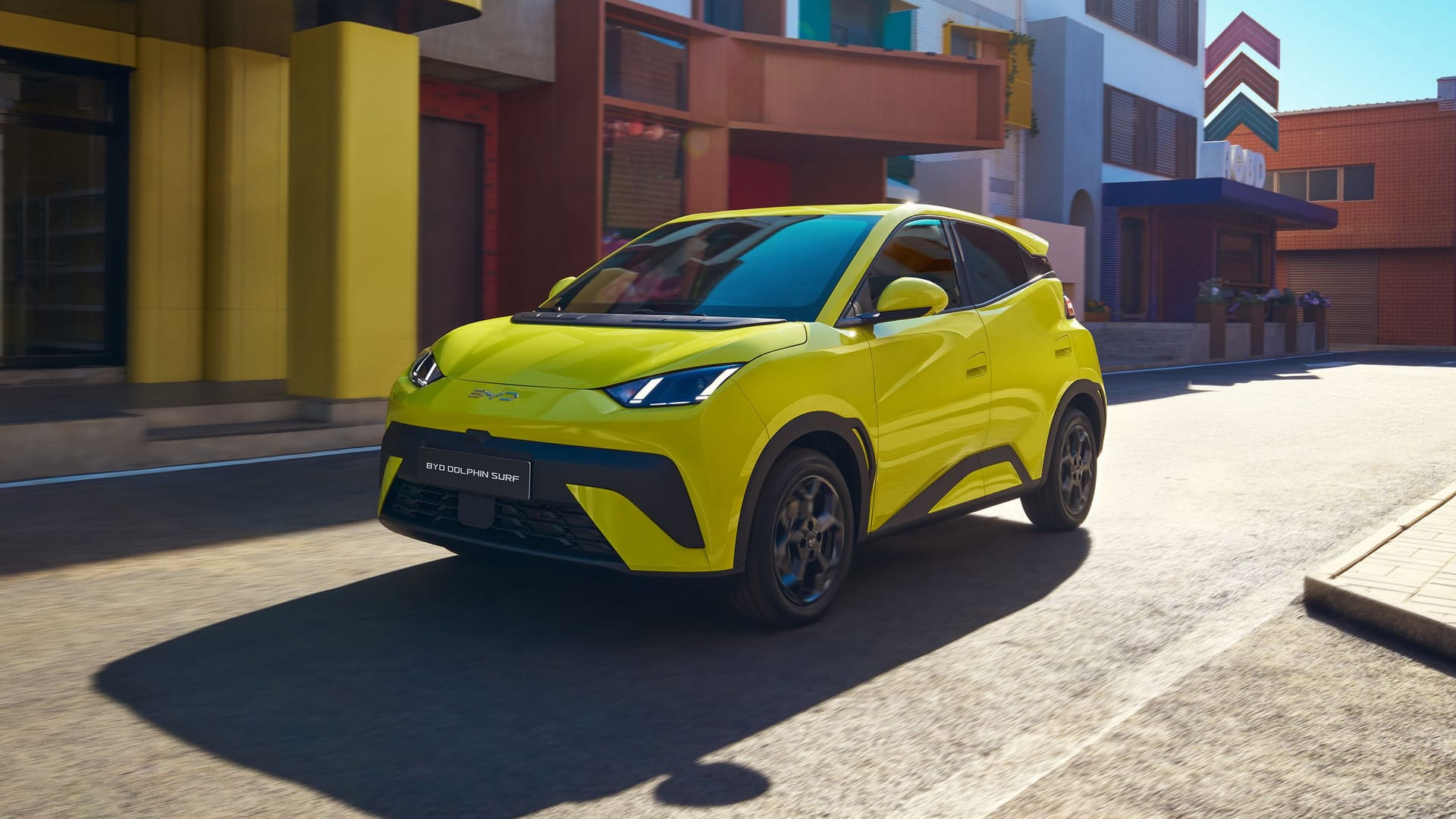Stadtflitzer: Der BYD Dolphin Surf setzt auf kompakte Außenmaße.