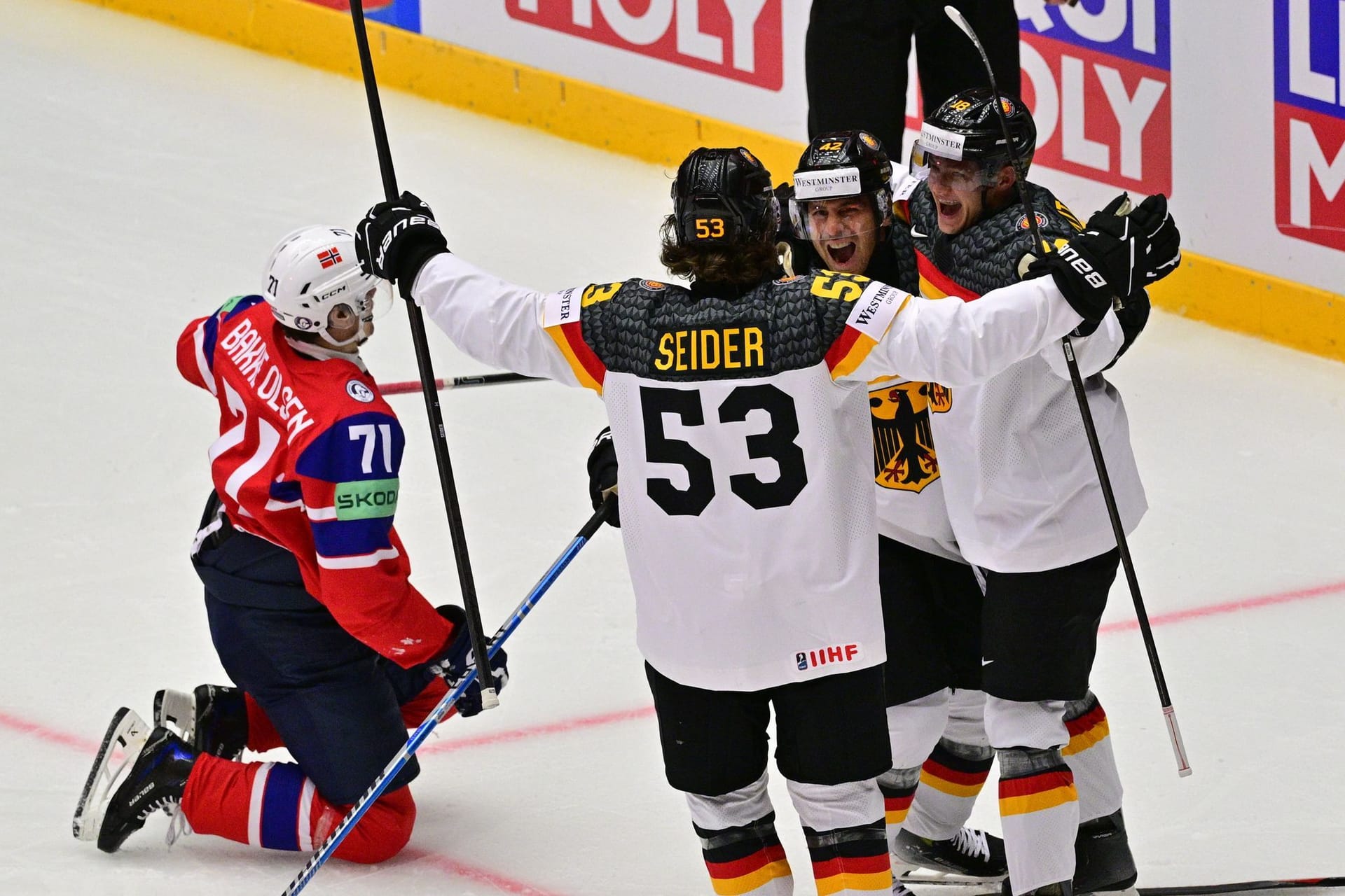 Eishockey-WM: Norwegen - Deutschland