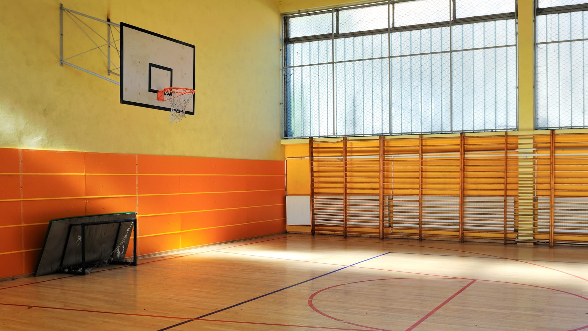 school gym