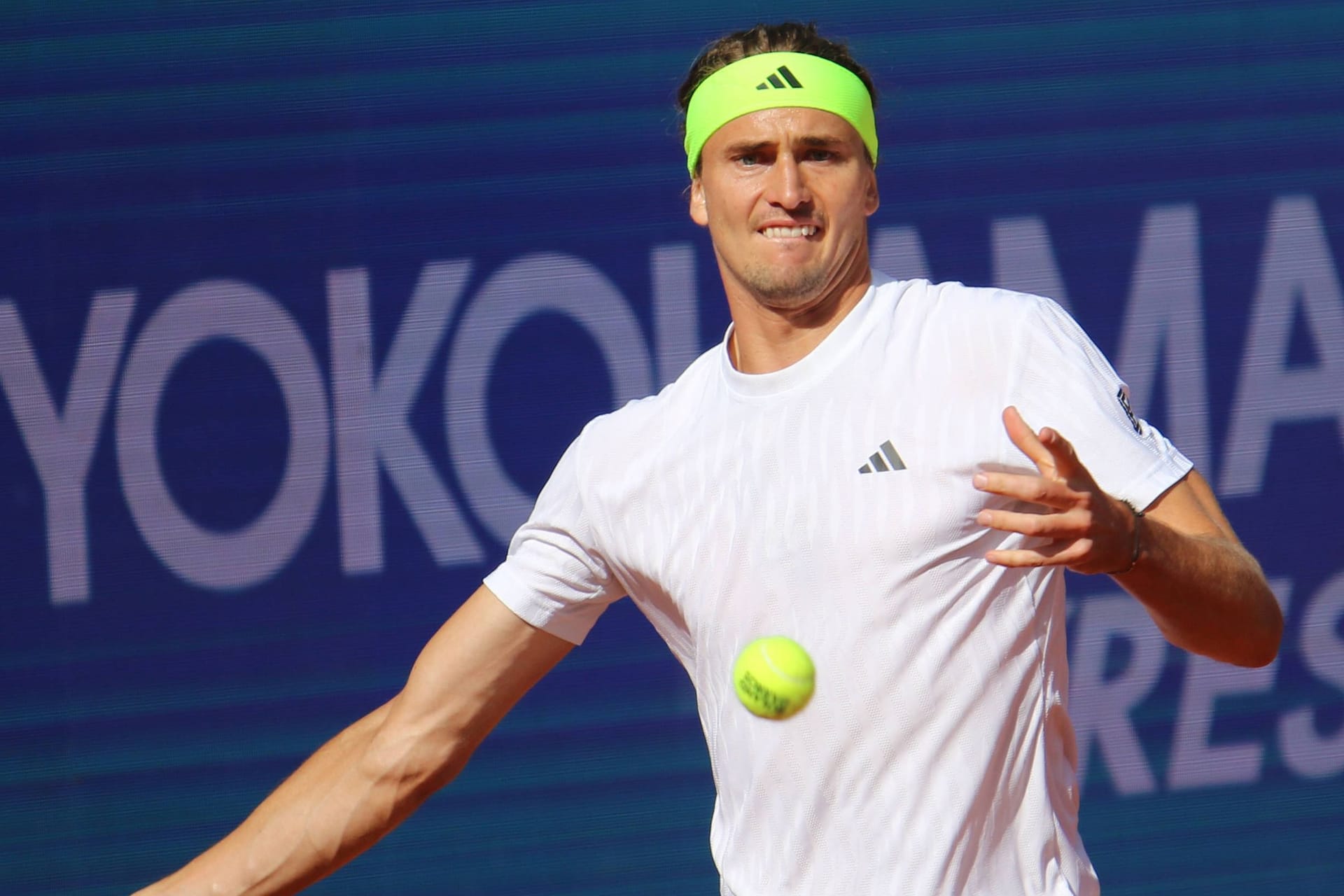 Alexander Zverev bei den Hamburg Open: Der 28-Jährige ist bei dem Turnier in seiner Heimatstadt früh ausgeschieden.
