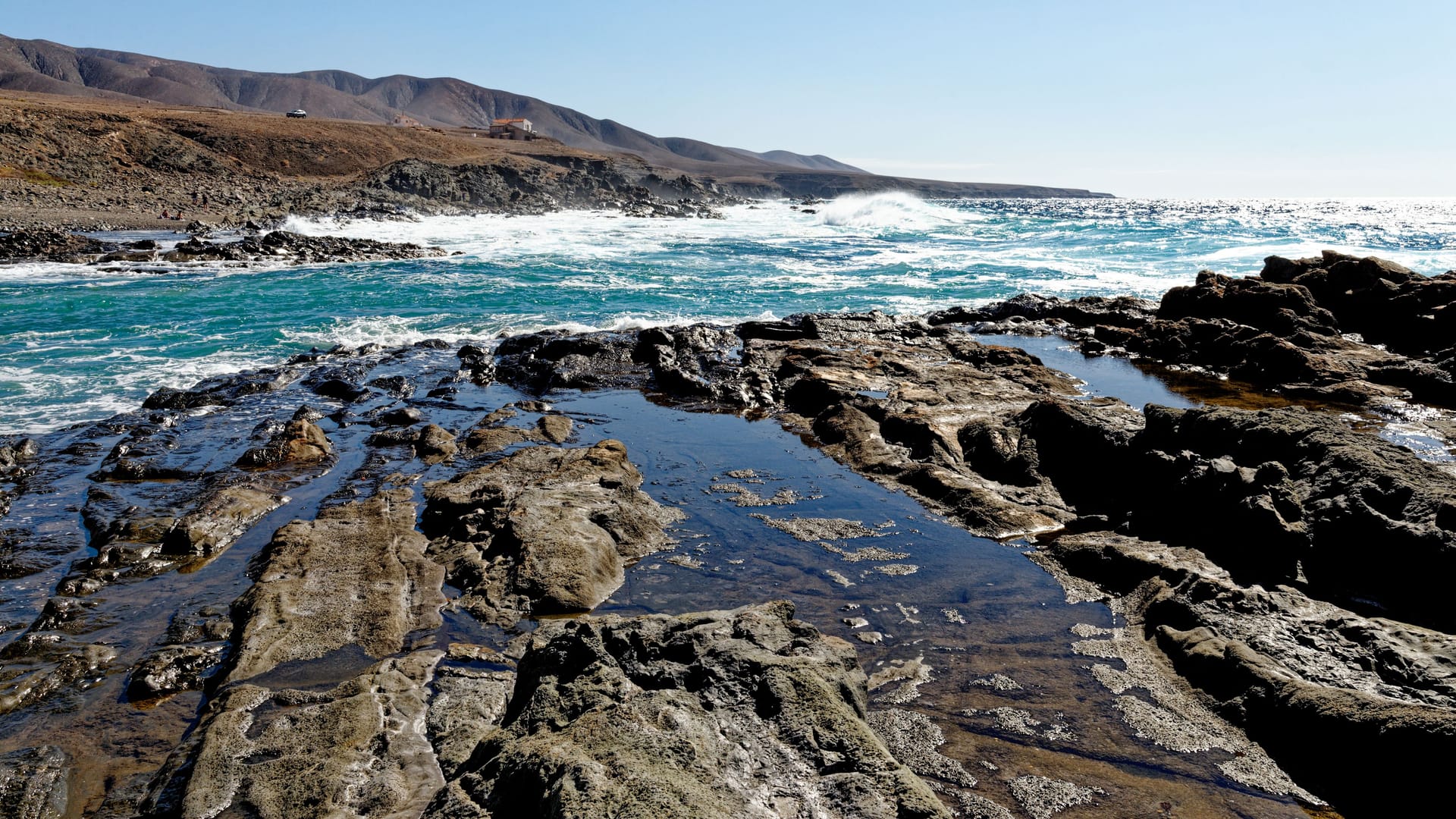 Der Playa del Valle auf Fuerteventura: Die Insel gilt als windigste kanarische Insel.