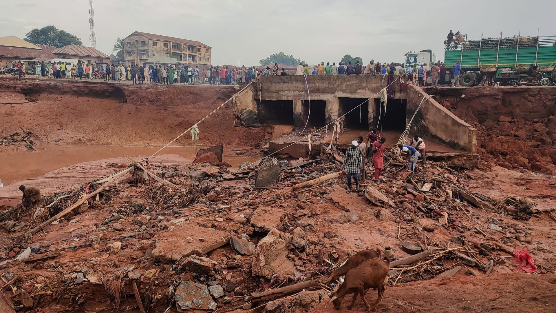 Überschwemmungen in Nigeria Überschwemmungen in Nigeria