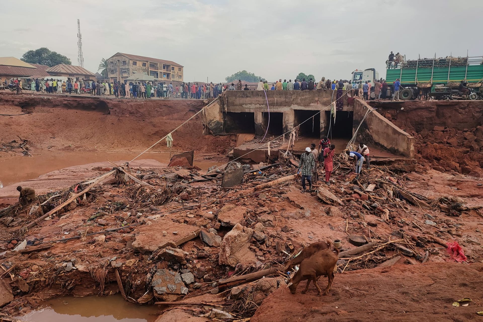 Überschwemmungen in Nigeria