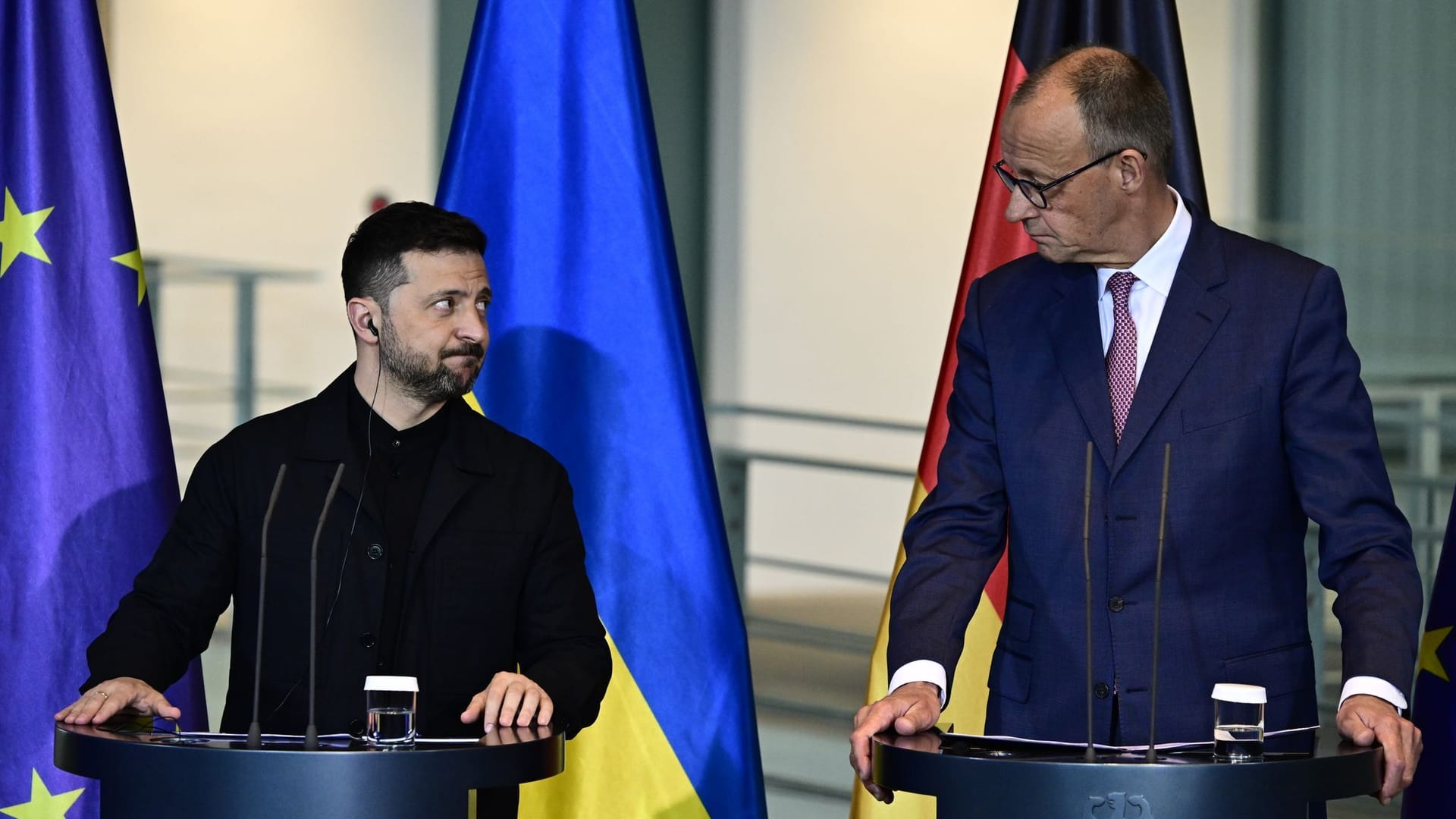 Ukrainischer Präsident Selenskyj in Berlin