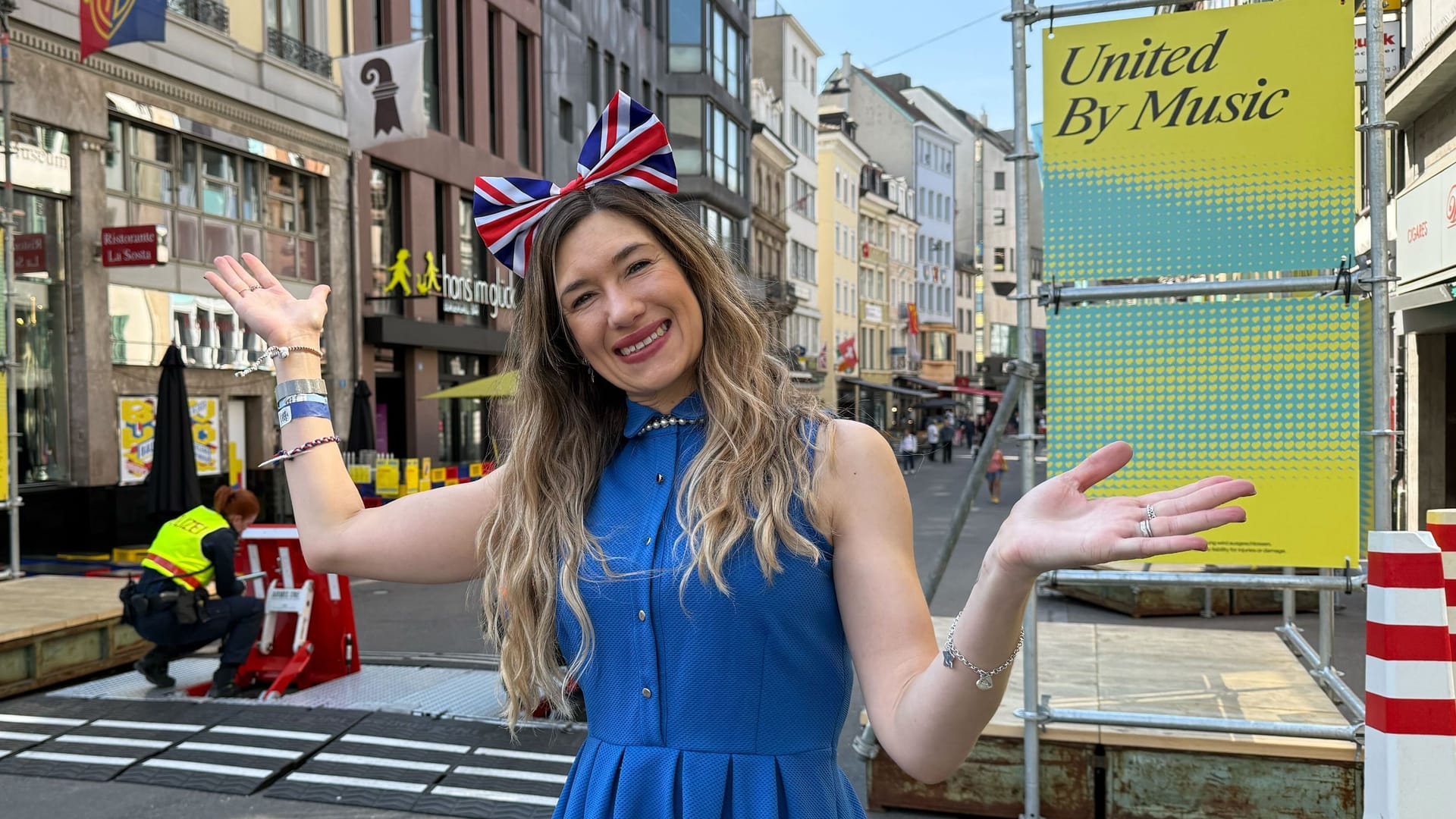 Nina aus Großbritannien traut dem deutschen ESC-Beitrag eine gute Platzierung zu.