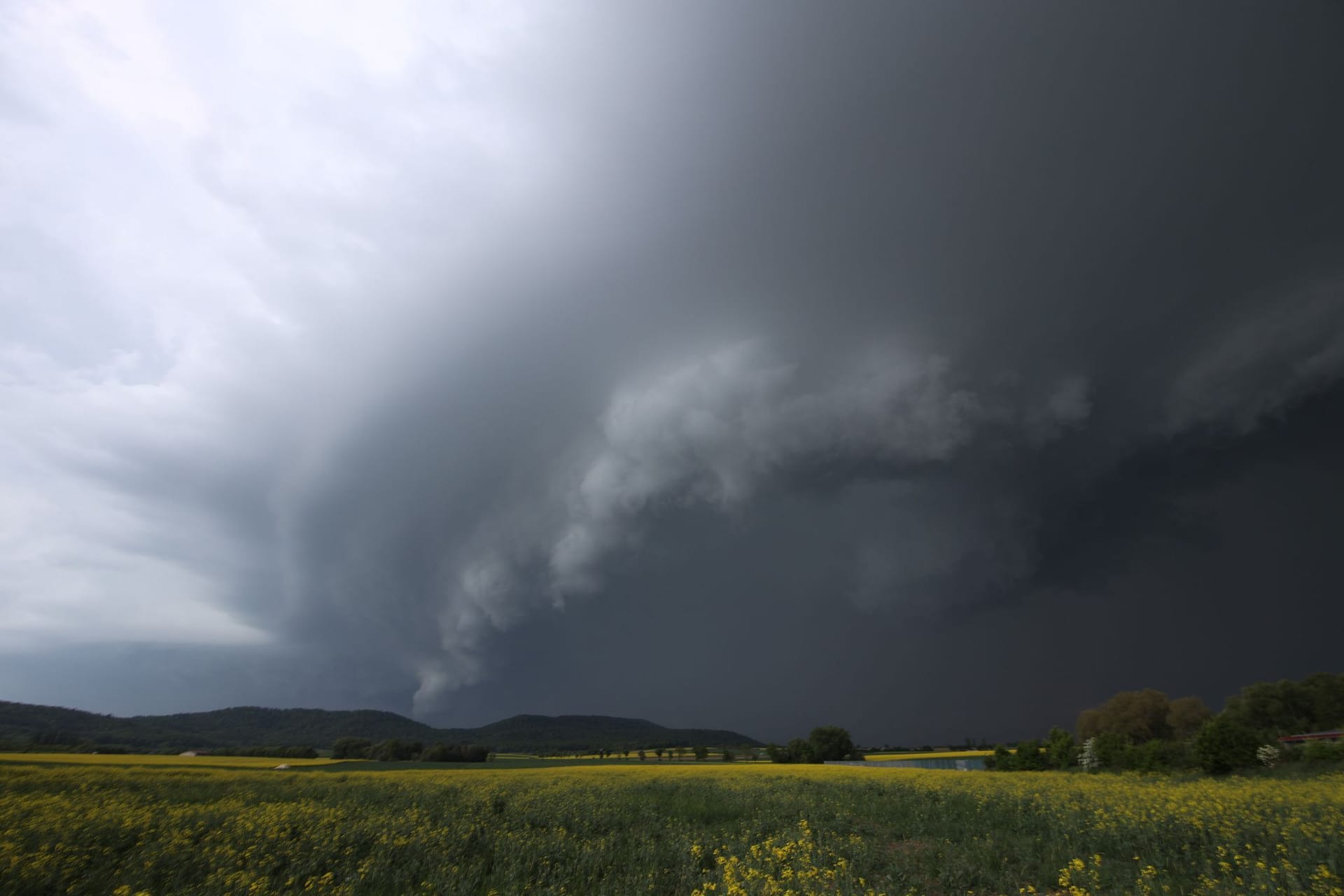 Gewitter in Bayern