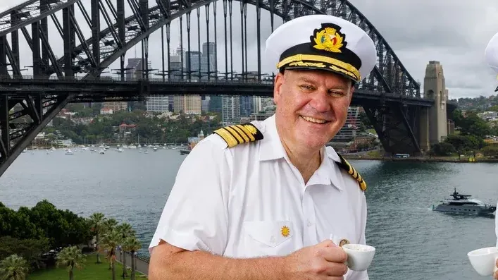 Kapitän Michele Bartolomei: Das Bild zeigt ihn im Januar 2025 im Hafen von Sydney.