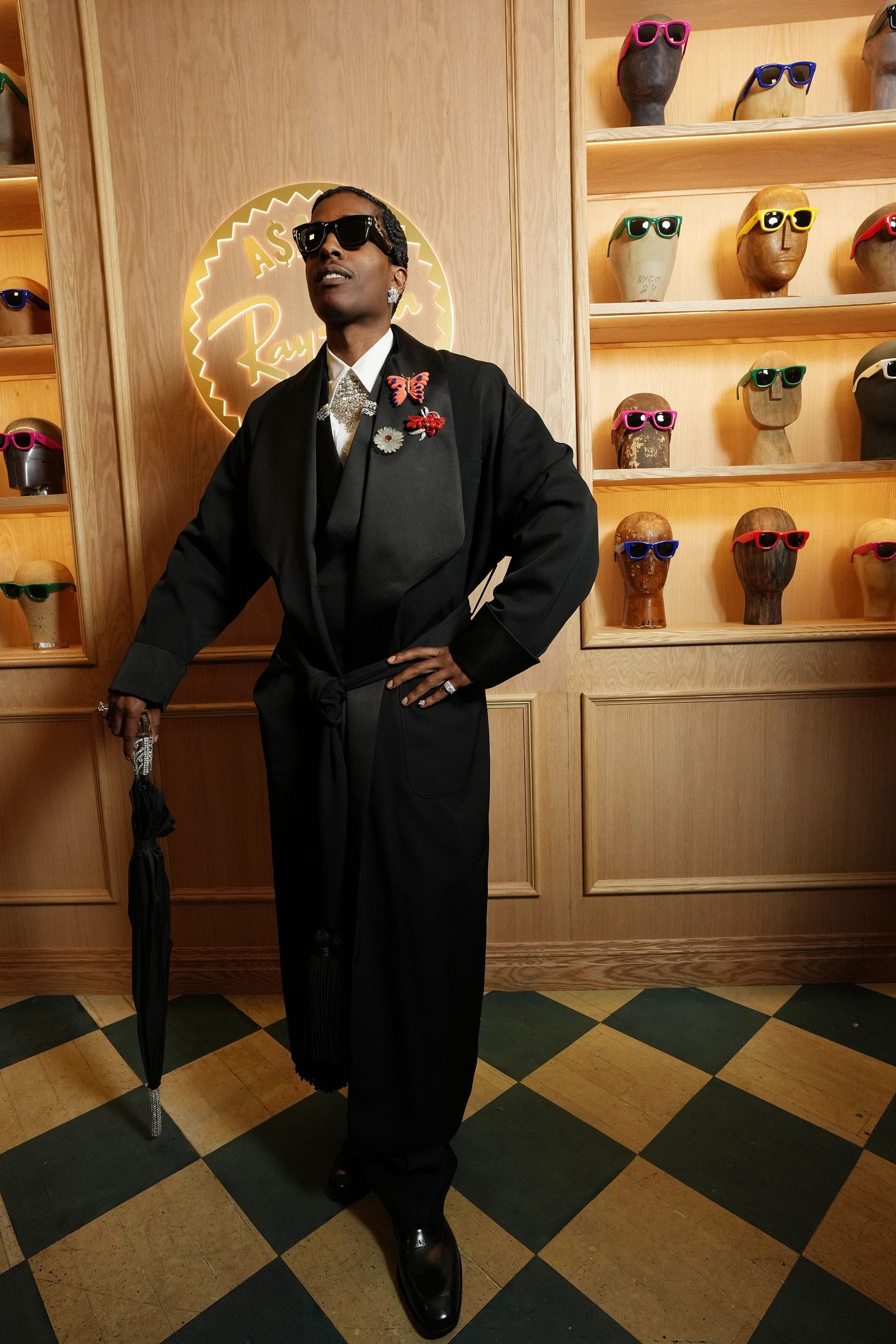 A$AP Rocky bei der Met Gala 2025.