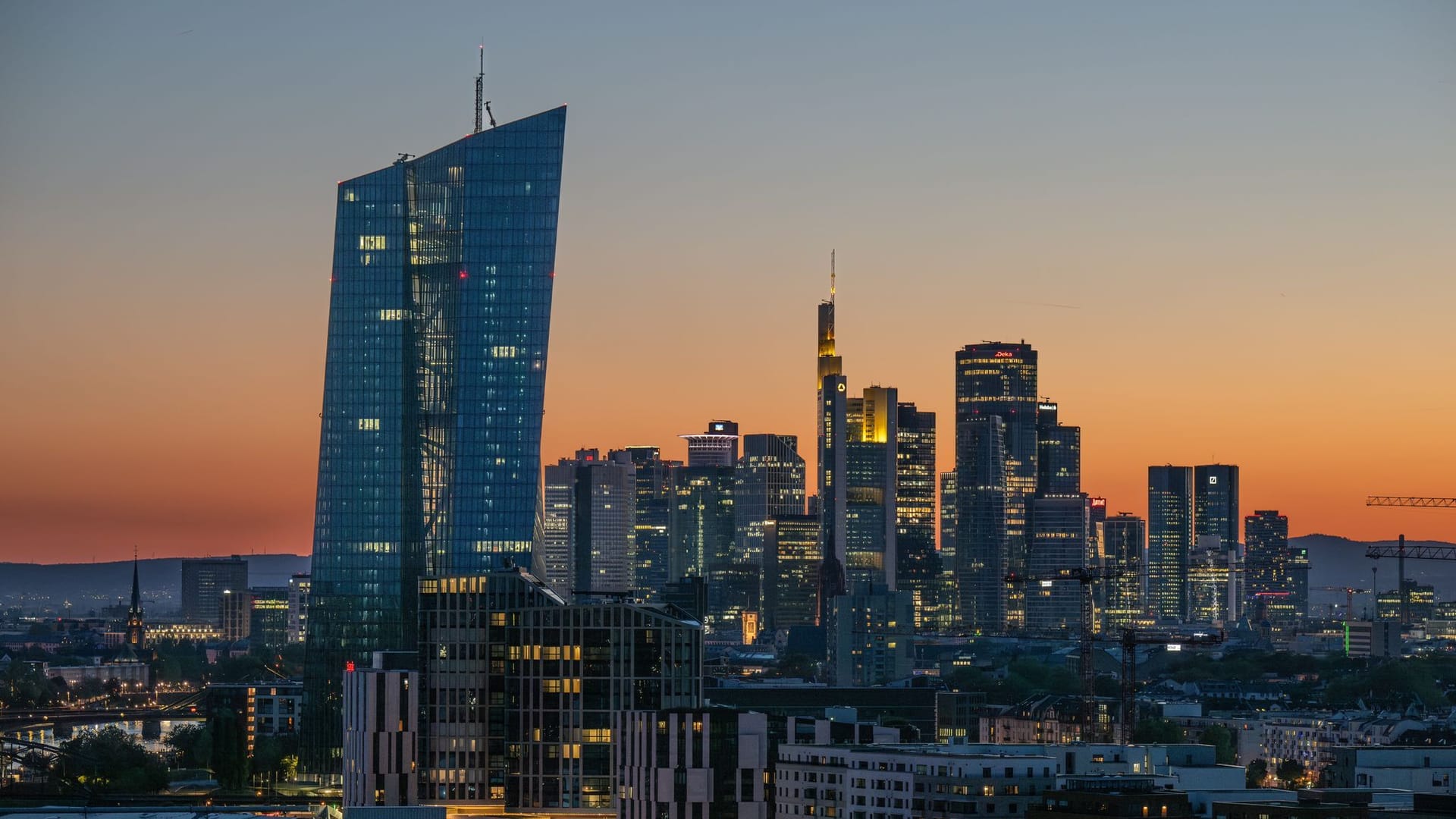 Bankenskyline Frankfurt Bankenskyline Frankfurt