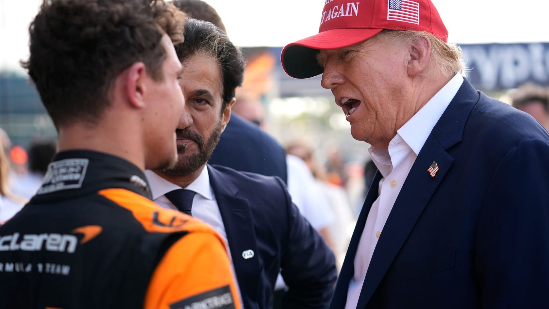 Donald Trump bei der Formel 1 Donald Trump bei der Formel 1