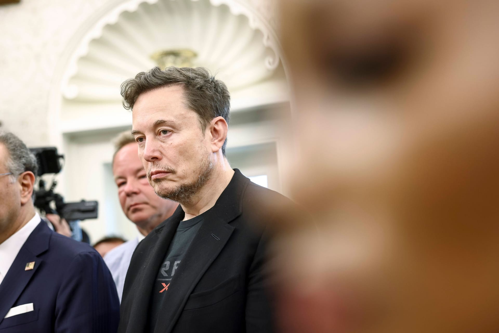 Elon Musk im Weißen Haus: Der Tesla-Chef wuchs während des Apartheid-Regimes in Südafrika auf.