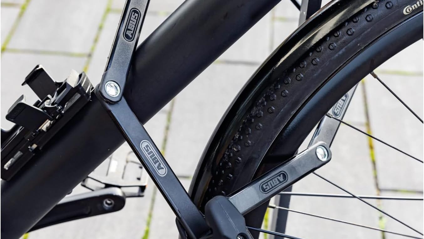 Das in Deutschland hergestellte Faltschloss hält Ihr Fahrrad sicher. Das in Deutschland hergestellte Faltschloss hält Ihr Fahrrad sicher.